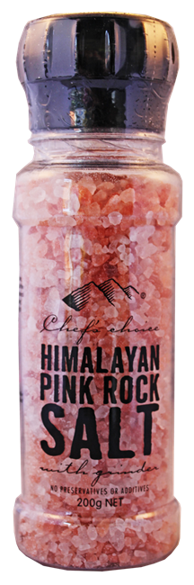 Picture of CHEF'S CHOICE PINK ROCK SALT SHAKER 200g KOSHER, VEGAN