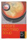 Picture of SPIRAL  INSTANT RED MISO SOUP 5PK , VEGAN