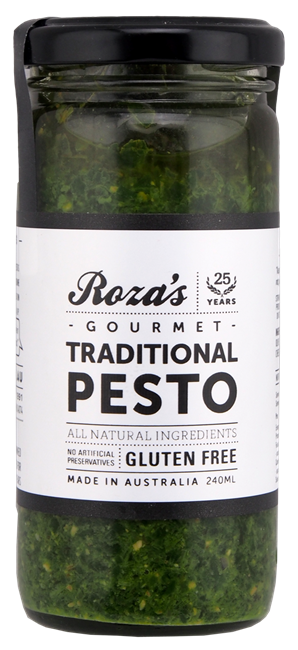 Picture of ROZA'S TRADITIONAL PESTO 240ml, GLUTEN FREE