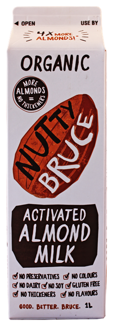 Picture of NUTTY BRUCE ALMOND MILK 1L