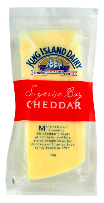 Picture of KING ISLAND SURPRISE BAY CHEDDER 170g
