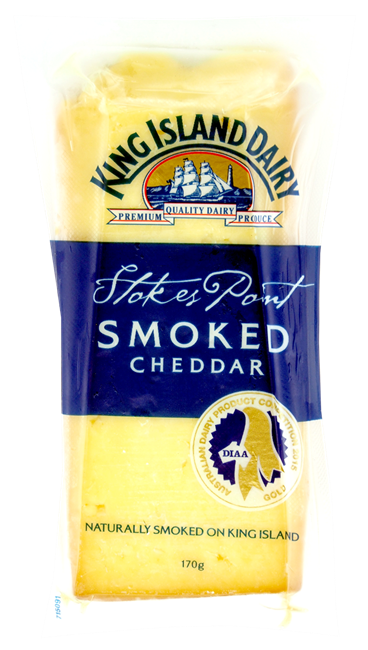 Picture of KING ISLAND STOKES POINT CHEDDAR 170g
