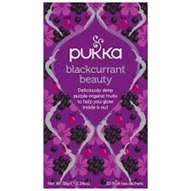 Picture of PUKKA ORGANIC TEA BAGS  BLACKCURRANT 38g KOSHER