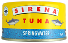 Picture of SIRENA TUNA SPRINGWATER 185G