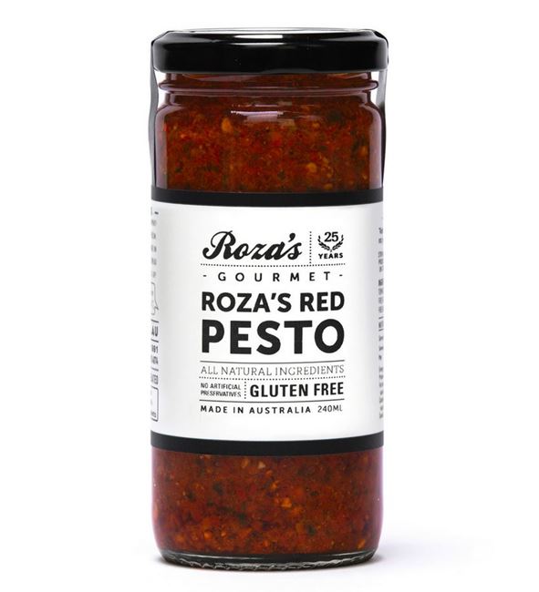 Picture of ROZA'S RED PESTO 240ml, GLUTEN FREE