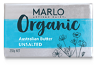 Picture of BUTTER, MARLO ORGANIC UNSALTED BUTTER 250g