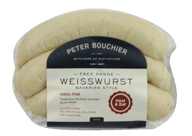 Picture of PETER BOUCHIER WEISSWURST 250g