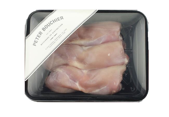 Picture of PETER BOUCHIER FREE RANGE CHICKEN MARYLAND SKIN-OFF FILLET Approx 550g