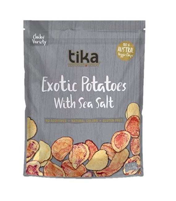 Picture of TIKA EXOTIC POTATOES WITH SEASALT 135G GF