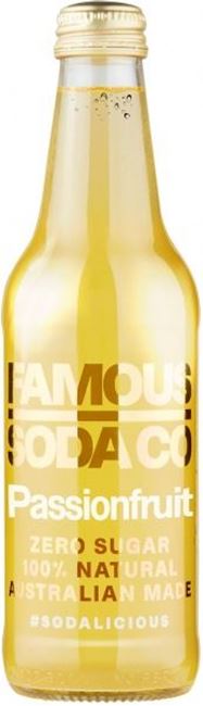 Picture of FAMOUS SODA PASSIONFRUIT 330ml