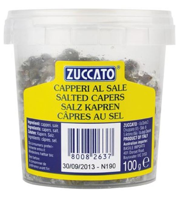Picture of ZUCCATO CAPERS SALT 100G