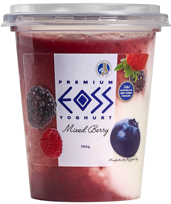 Picture of EOSS MIXED BERRIES YOGHURT 190g