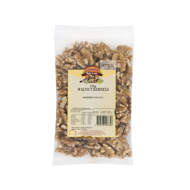 Picture of YUMMY SNACK WALNUTS 125g