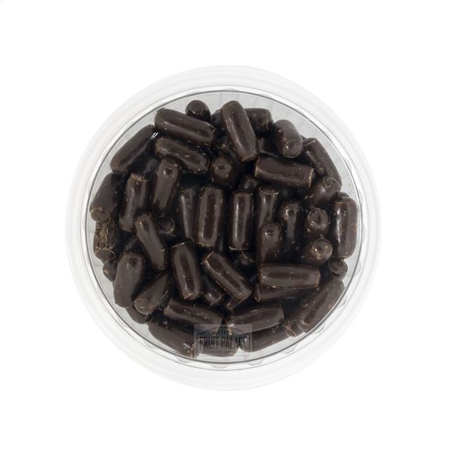 Picture of CHOCOLATE GROVE DARK CHOCOLATE LICORICE BULLETS 200g