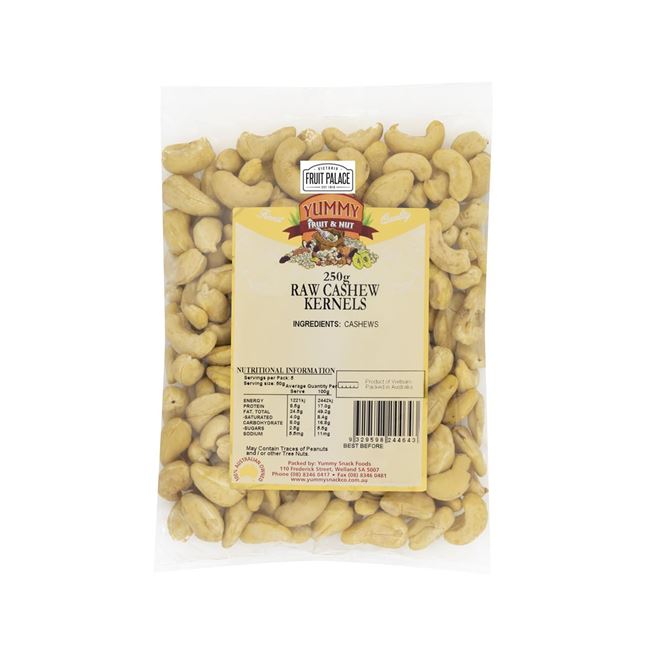 Picture of YUMMY SNACK SALTED CASHEWS 250g