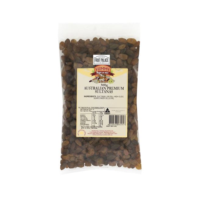 Picture of YUMMY SNACK SULTANAS 500g