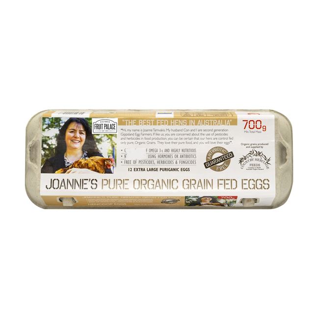 Picture of JOANNE'S ORGANIC EGGS 700g
