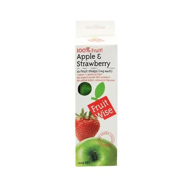 Picture of FRUIT STRAPS APPLE AND STRAWB 14g, KOSHER