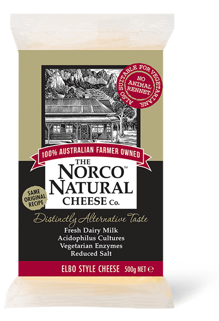 Picture of NORCO ELBOW STYLE CHEESE BLOCK 500g