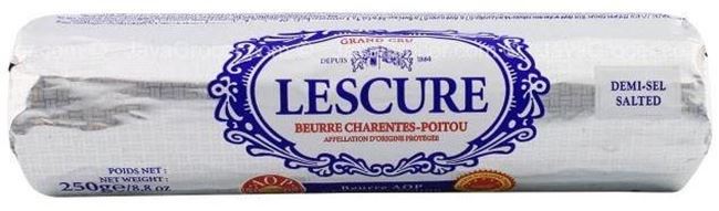 Picture of BUTTER, LESCURE SALTED BUTTER 250g