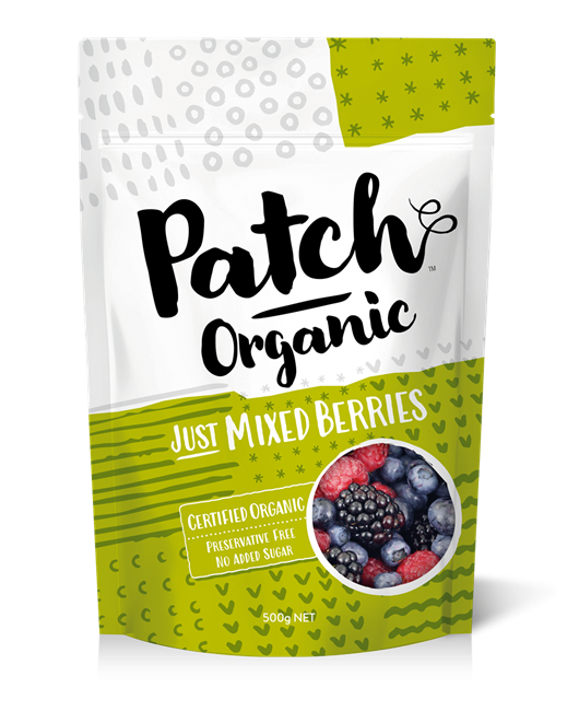Picture of PATCH ORGANIC FROZEN MIXED BERRIES 500g