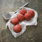 Picture of PETER BOUCHIER GRASS FED BEEF BURGERS 6 PIECE 540g Approx