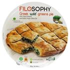 Picture of FILOSOPHY GREEK WILD GREENS PIE 850g WITH FETA CHEESE AND EXTRA VIRGIN OLIVE OIL
