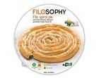Picture of FILOSOPHY SPIRAL PIE 850g WITH FETA CHEESE , SPINACH & EXTRA VIRGIN OLIVE OIL