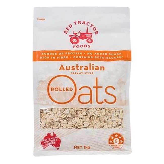 Picture of RED TRACTOR ROLLED OATS 1kg