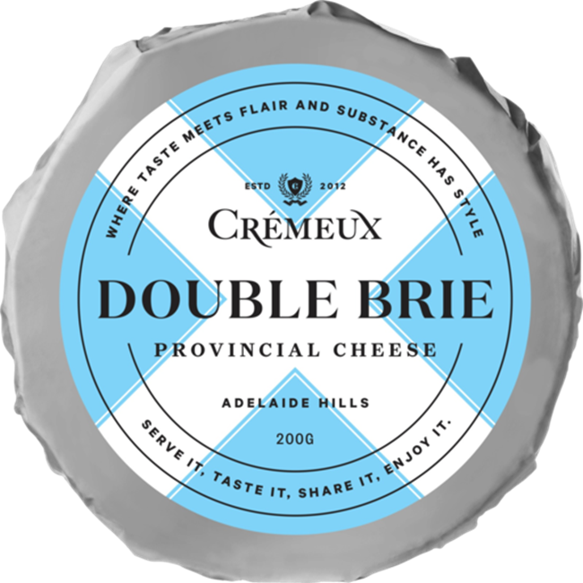 Picture of CREMEUX DOUBLE BRIE CHEESE 200g