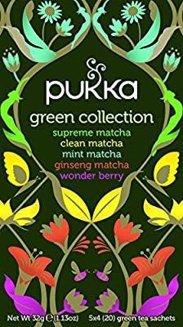 Picture of PUKKA ORGANIC TEA BAGS GREEN COLLECTION 32g