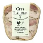 Picture of CITY LARDER FREE RANGE CHICKEN LEEK & TRUFFLE 150g