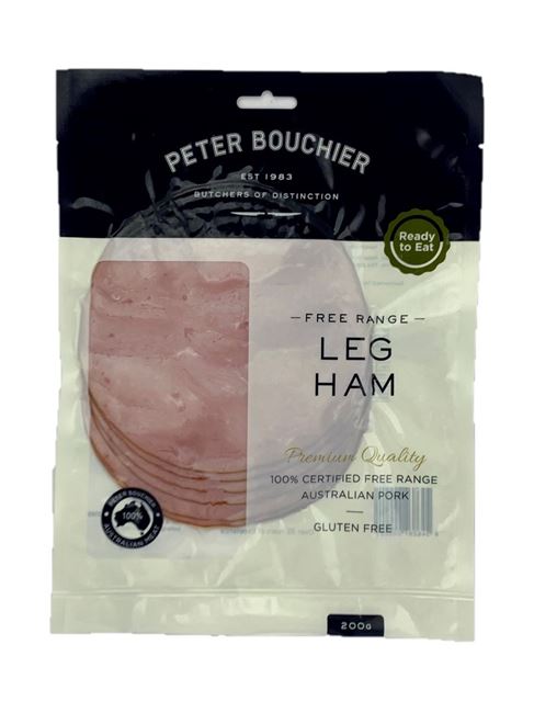 Picture of PETER BOUCHIER FREE RANGE LEG HAM 200g