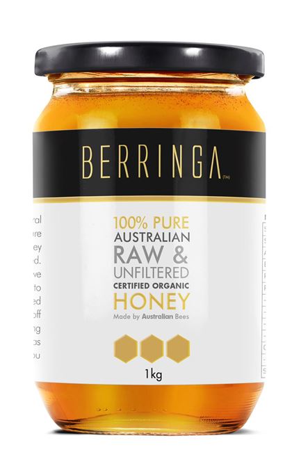 Picture of BERRINGA AUSTRALIAN RAW ORGANIC HONEY 1kg