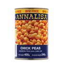 Picture of ANNALISA CHICK PEAS 400g