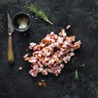 Picture of PETER BOUCHIER FREE RANGE DICED BACON  250g