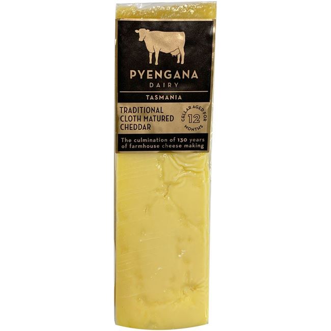 Picture of PYENGANA CHEDDAR CLOTH MATURED 12MONTHS