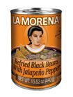 Picture of LA MORENA REFRIED BLACK BEANS 440g