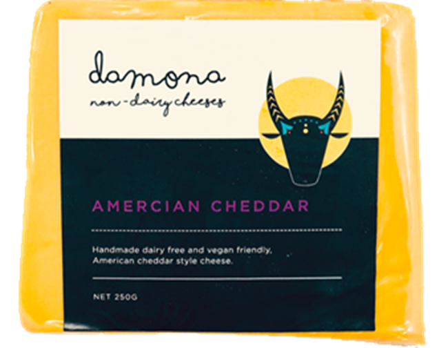 Picture of DAMONA DAIRY FREE AMERICAN CHEDDAR  250g