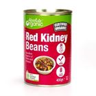 Picture of ABSOLUTE ORGANIC RED KIDNEY BEANS TIN 400g, GLUTEN FREE