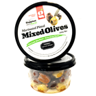 Picture of GENOBILE SABA MIXED PITTED OLIVES TUB 220g