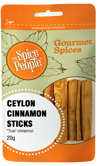 Picture of THE SPICE PEOPLE CEYLON CINNAMON STICKS 20g