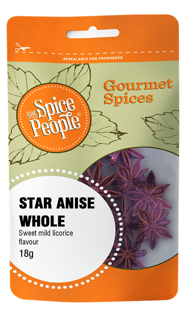 Picture of THE SPICE PEOPLE STAR ANISE WHOLE 18g