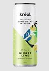 Picture of KREOL GINGER LIME PREBIOTIC SPARKLING DRINK  330ML