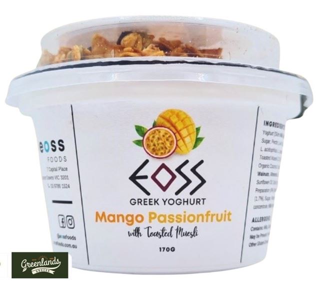 Picture of EOSS GREEK YOGHURT MANGO PASSIONFRUIT GRANOLA 170G