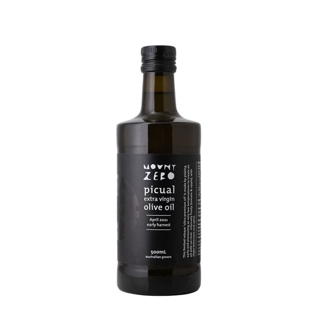 Picture of MOUNT ZERO PICUAL EVOO AUSTRALIAN EARLY HARVEST 500ML