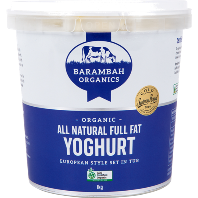 Picture of BARAMBAH ORGANIC NATURAL YOGHURT  1kg