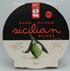 Picture of GENOBILE SABA SICILIAN OLIVES TUB 200g