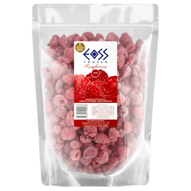 Picture of EOSS FROZEN RASPBERRIES 1KG