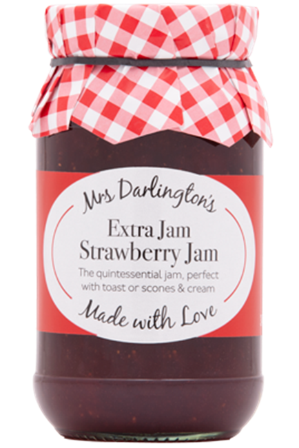 Picture of MRS DARLINGTON'S EXTRA JAM STRAWBERRY JAM 340G